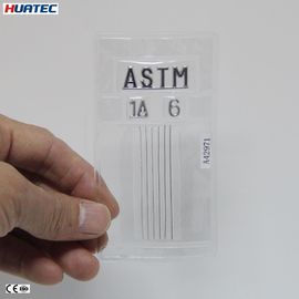 Industriële de Detectordraad Penetrameter ASME E1025 ASTM E747 DIN 54 van het Röntgenstraalgebrek