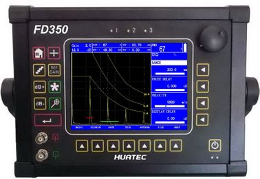 Digitale Draagbare DAC, AVG-Detector van het Krommen de Ultrasone Gebrek/UT-Gebrekdetector FD350USM60