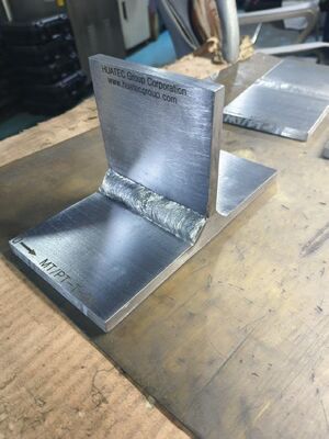 kwaliteit  PT DYE Penetrant Inspection Training and Examination Standard Testing Specimen Block Kit Fabriek