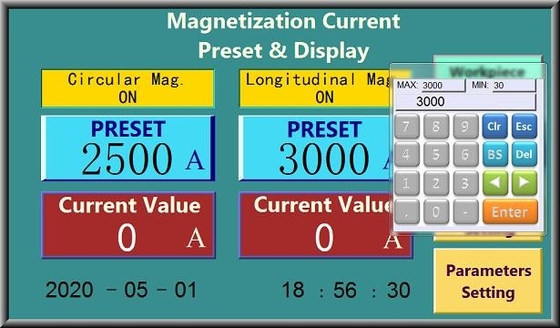 Hmp-4000DC de Magnetische Machine AC die gelijkstroom van de Deeltjesinspectie 4000 Ampère magnetiseren