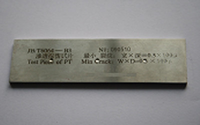 Chrome die AS2083/2005, BS2704/1978/1983-de Testblok plateren van de Kleurstof Doordringend Inspectie