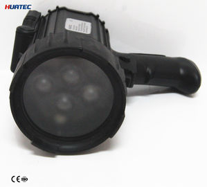 Zwarte Handbediende Ultraviolette Lamp, LEIDEN UVlicht handbediend uvlicht vloeibaar doordringend het testen materiaal