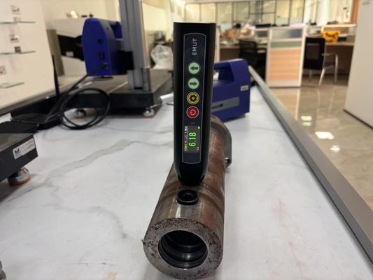 Een scan B scan EMAT Air Coupling Ultrasone Dikte Gauge met een hoge temperatuur oppervlak