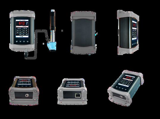 Online Ethernet-poort RS485-verbinding Draagbare Leeb-hardheidstester voor echttijdhardheidstesten