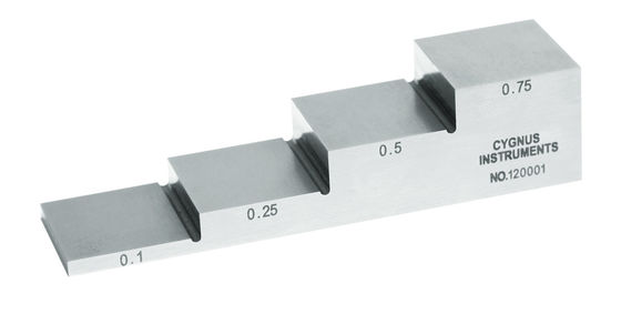 5 van de stappenduim en Millimeter de Verwijzingsblok van de Stapwig voor het Ultrasone Testen
